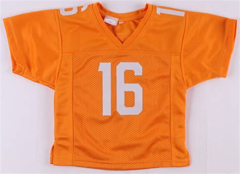 Peyton Manning Signed Tennessee Volunteers Jersey (JSA COA) | Pristine Auction