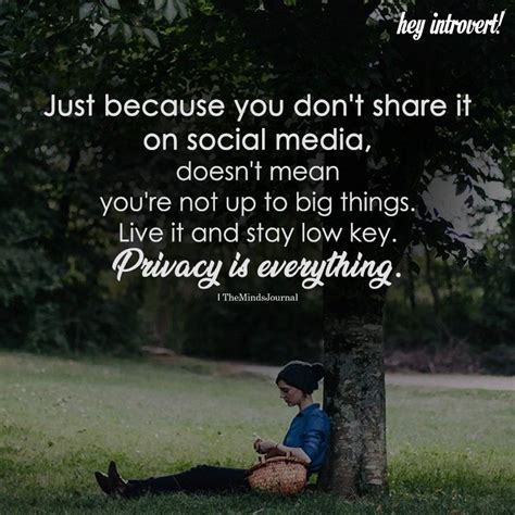 Just Because You Don't Share It On Social Media | Social media quotes ...