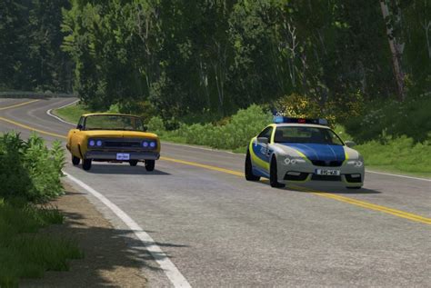 Unleash your inner manchild - BeamNG.drive police chases