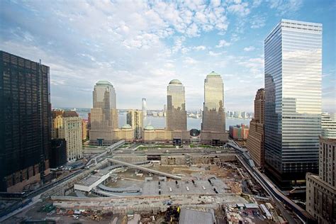 Construction At The Twin Towers Site Photograph by Library Of Congress - Pixels