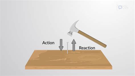 Hammering A Nail Action And Reaction - Nail Ftempo