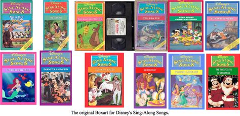 Disney's Sing-Along Songs - 1986-1993 Boxart by BuddyBoy600 on DeviantArt