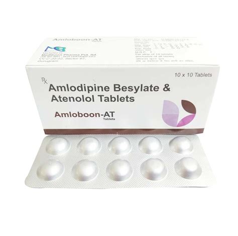 Amlodipine Besylate & Atenolol Tablets - Mediboon Pharma