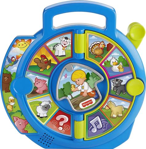 Fisher-Price Little People World of Animals See ‘n Say Toddler Musical ...