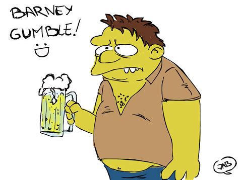 Barney Gumble by jabd on DeviantArt