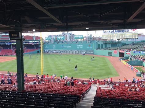 Grandstand 6 at Fenway Park - RateYourSeats.com