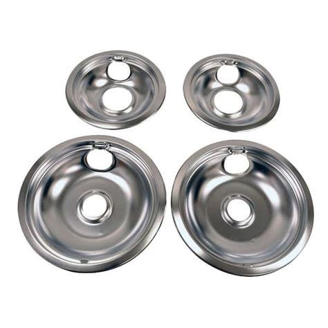 Whirlpool Drip Pan Kit in Chrome W10278125 - The Home Depot