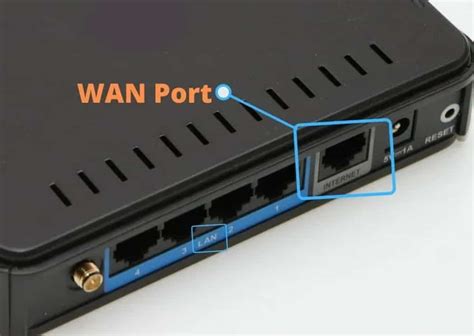 8 different between WAN and LAN port.