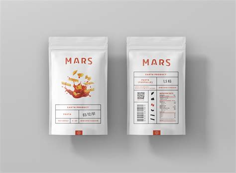 MARS PROJECT II: Space Food Packaging Design on Behance