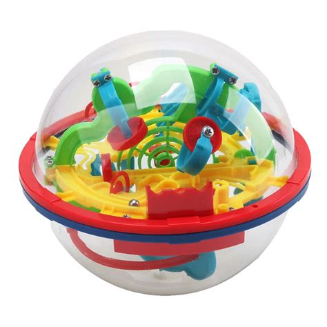 3D Magic Maze Ball 100 Levels Intellect Ball Rolling Ball Puzzle Game Brain Teaser Learning ...