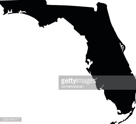 Florida Map Stock Clipart | Royalty-Free | FreeImages