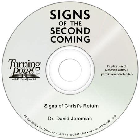 Signs of Christ's Return - DavidJeremiah.ca