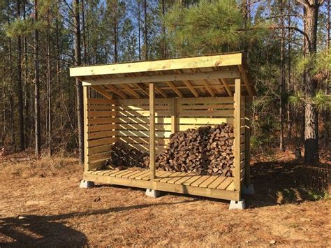 8x16 Firewood Shed Plans 5 Cord Wood Shed DIY Build - Etsy | Firewood shed, Wood shed, Cord wood