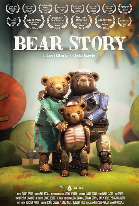 Oscar 2016 best Short Film Animated: Bear Story.