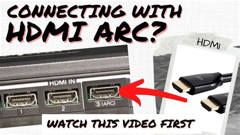 What is HDMI ARC? How to connect soundbar to TV? Everything you need to ...