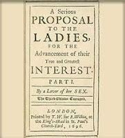 English Historical Fiction Authors: Mary Astell, Seventeenth Century Feminist