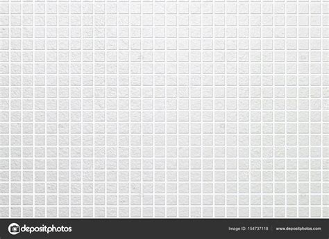 White Mosaic Tiles wall abstract background and texture Stock Photo by ...