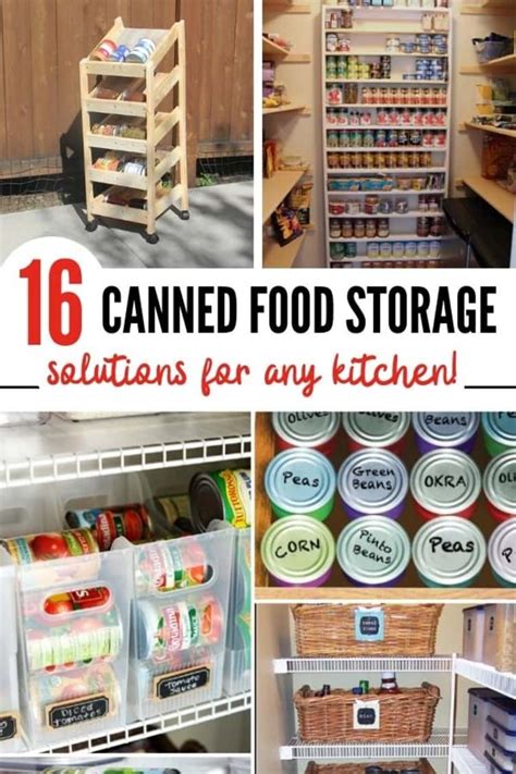 Pantry Storage Ideas: 16 Top Canned Food Storage Hacks