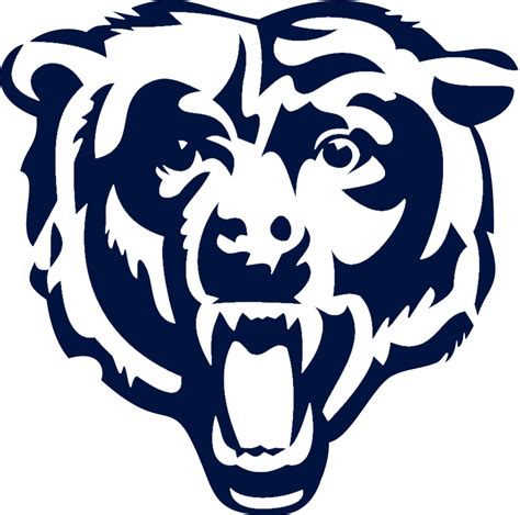 Chicago Bears Logo, Chicago, Team, Sports, Blue PNG