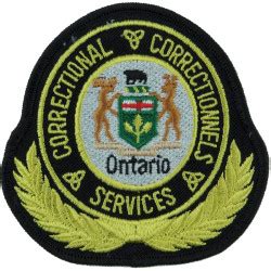 Canada: Ontario Correctional Services Correctionnels Police or Prison