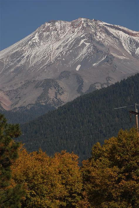 Mt Shasta Volcano, Northern California. Photograph by Reid Albee