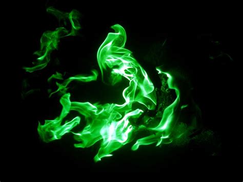 What Chemical Turns Fire Green?