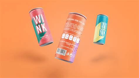 Wink4 Cool Packaging, Types Of Packaging, Beverage Packaging, Brand Packaging, Creativity And ...