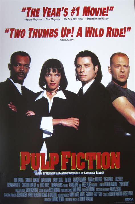 The Geeky Nerfherder: Movie Poster Art: Pulp Fiction (1994)