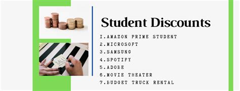 Student Discounts