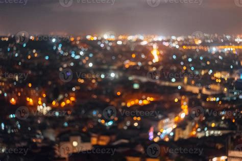 City night from top view. 11360962 Stock Photo at Vecteezy