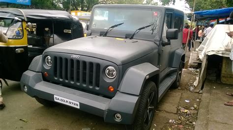 Modified Mahindra Thar To Wrangler | Mahindra jeep, Jeep wrangler, Jeep