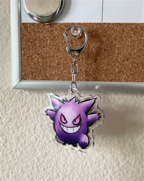 Gengar Keychain | Etsy