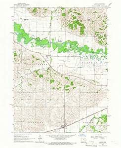 Amazon.com: YellowMaps Ladora IA topo map, 1:24000 Scale, 7.5 X 7.5 Minute, Historical, 1965 ...