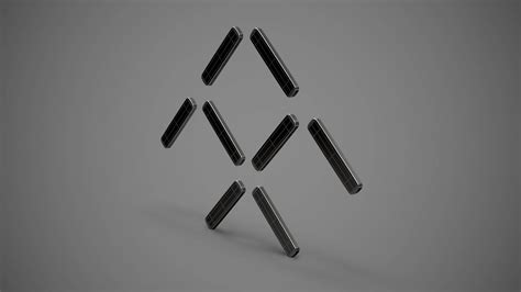 Faraday Future Logo - 3D Model by Creative Idea Studio