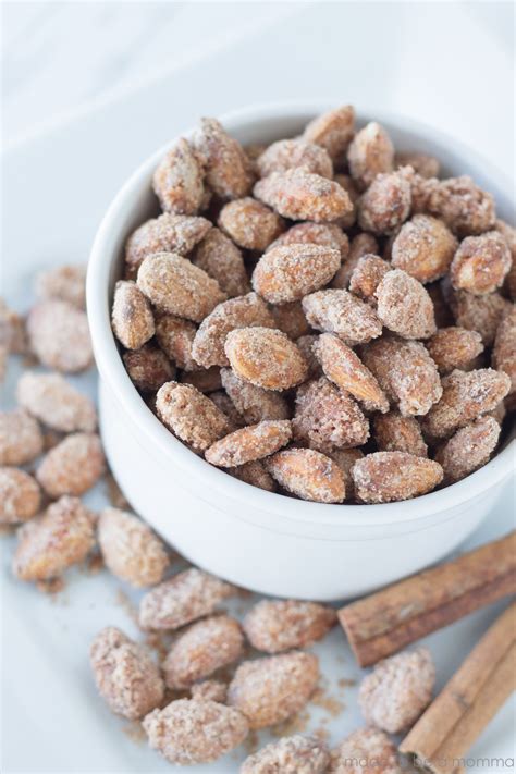 Cinnamon Sugared Almonds | Made to be a Momma