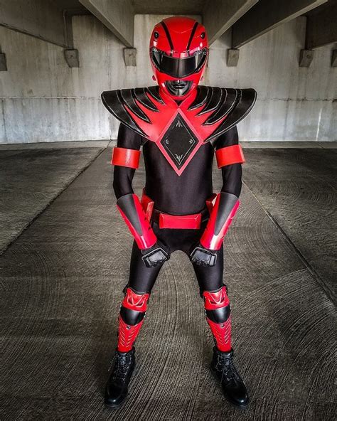 Power Rangers Cosplay Creates The Infrared Tyranno Ranger