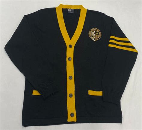 Hudson Catholic - Cardigan Sweater with Embroidered Logo | Lobel's Uniforms