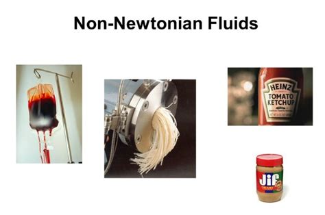 Difference Between Newtonian And Non Newtonian Fluids - Relationship Between