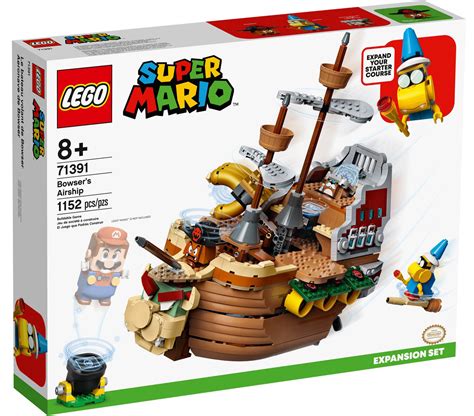 LEGO Super Mario 71391 pas cher, Ensemble d'extension La forteresse volante de Bowser