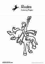 Rodeo Coloring Pages sketch template