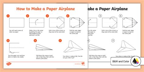 Flying Paper Airplane Origami Step By Step 19 Planes For Beginners To ...