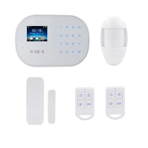 Wireless 2G GSM&WIFI Smart Home Security Alarm Systems Kits Infrared Motion Sensor Door Alert ...