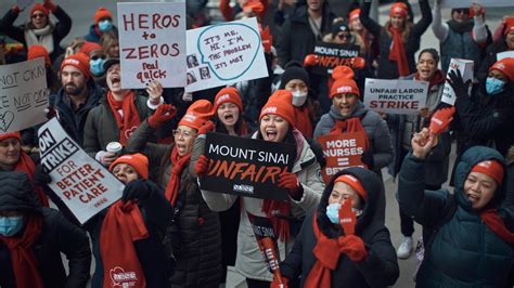 Nurses strike for 2nd day at two big NYC hospitals | WSAV-TV