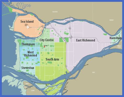 Richmond Metro Map - ToursMaps.com