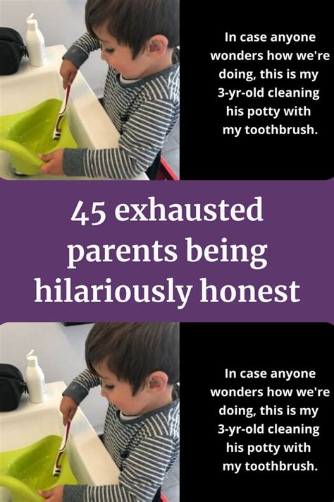 45 Tired Parents Being Hilariously Honest in 2023 | Parenting, Family ...