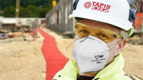 Respiratory Mask for Construction Sites | Certified FFP2 | Tapis Rouge