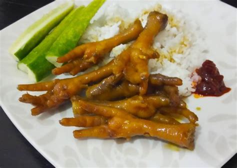 Resep Ceker Ayam Bumbu Kecap ala Angkringan oleh Tari Kayat - Cookpad