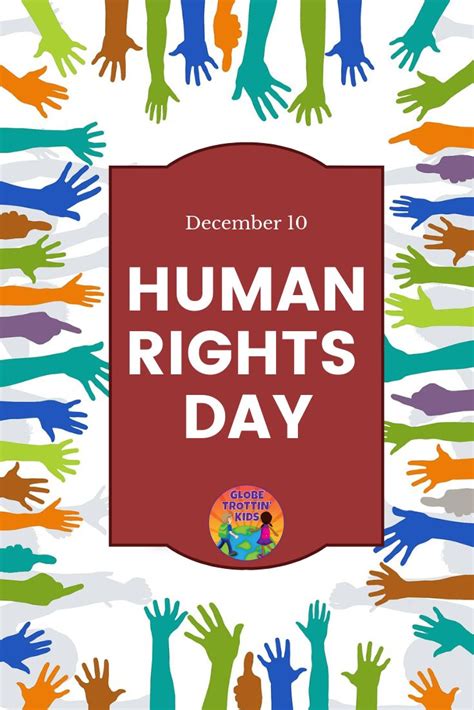 Human Rights Day Information & Resources for Kids | Globe Trottin' Kids | Human rights day ...