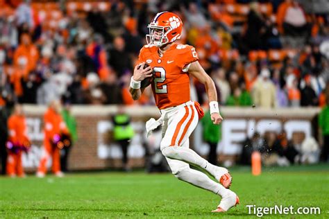 Clemson Football Photo of Cade Klubnik and miami - TigerNet