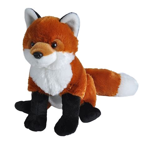 Cuddlekins Red Fox Plush Stuffed Animal by Wild Republic, Kid Gifts ...